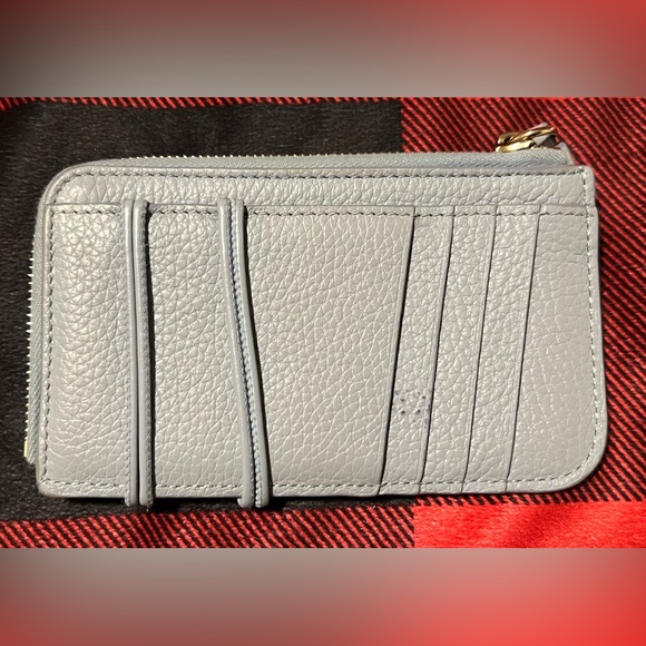 EUC Chloé Malou Small Wallet in shady blue with box and dust bag - Picture 7 of 15